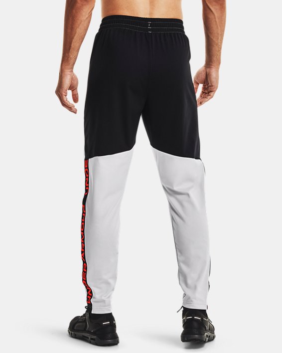 Men's UA Tricot Track Pants, Gray, pdpMainDesktop image number 1